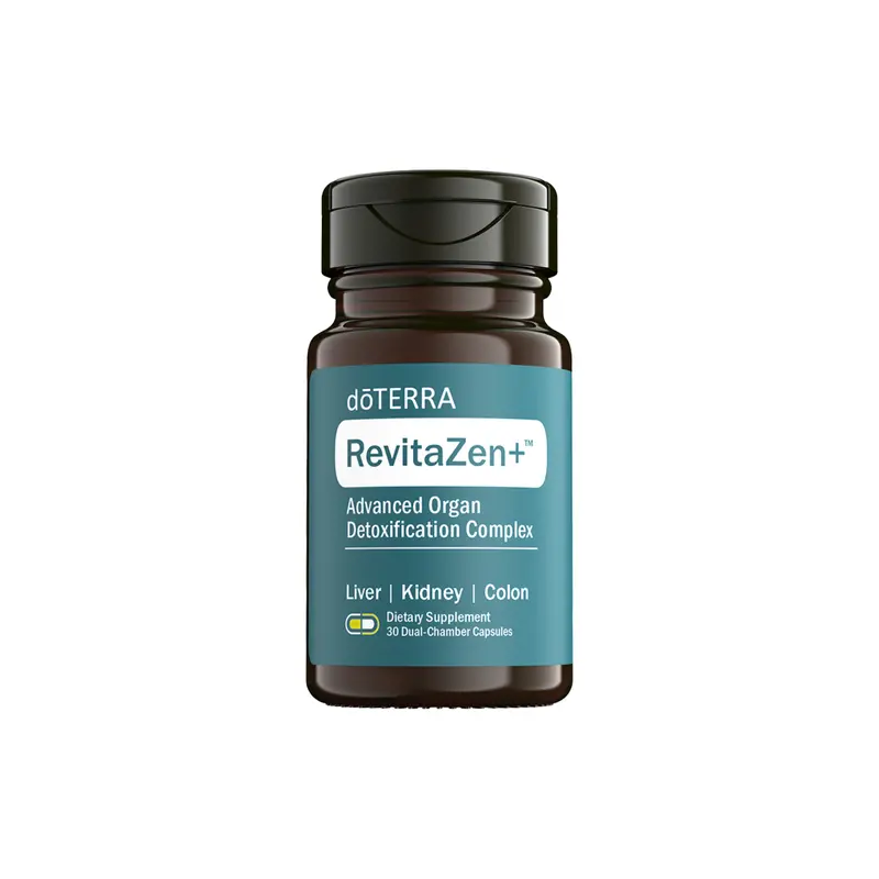 Doterra Revitazen+ Advanced Organ Detox Complex | Liver, Kidney & Colon Support - 30 Capsules 1