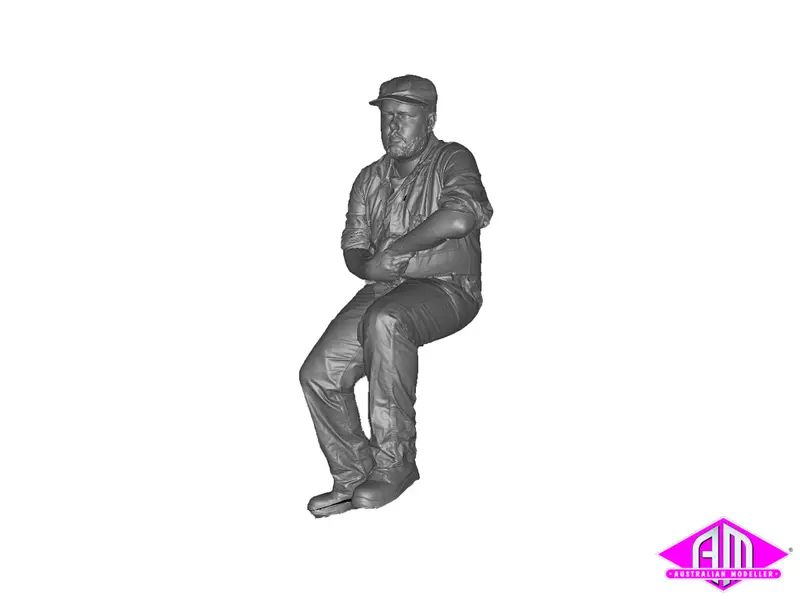 Driver Seated D57 & D58 Class (7Mm Scale) 1