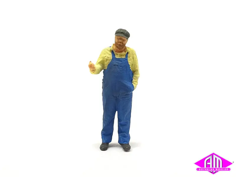 Driver Standing Hand On Regulator Ho 1
