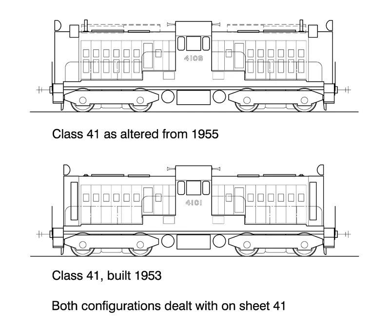 Ds-41 - 41 Class Diesel Locomotive Bo-Bo 1