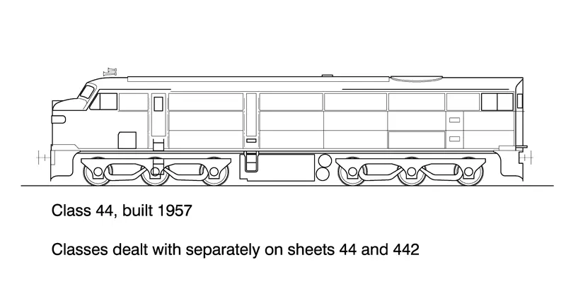 Ds-44 - 44 Class Diesel Locomotive Co-Co 1