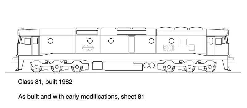Ds-81 - 81 Class Diesel Locomotive Co-Co 1