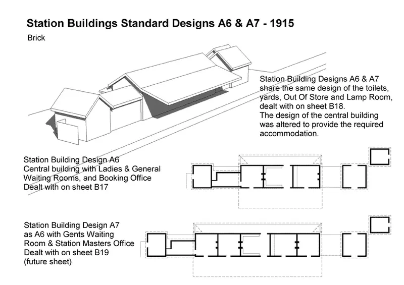 Ds-B18 - Stations A6 & A7 Ancillary Buildings 1