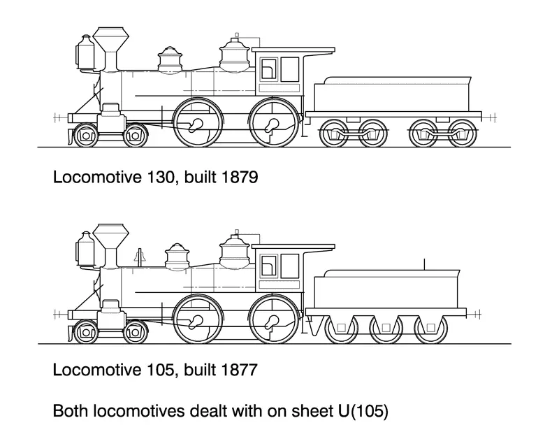Ds-U105 - U 105 Class Steam Locomotive 4-4-0 1