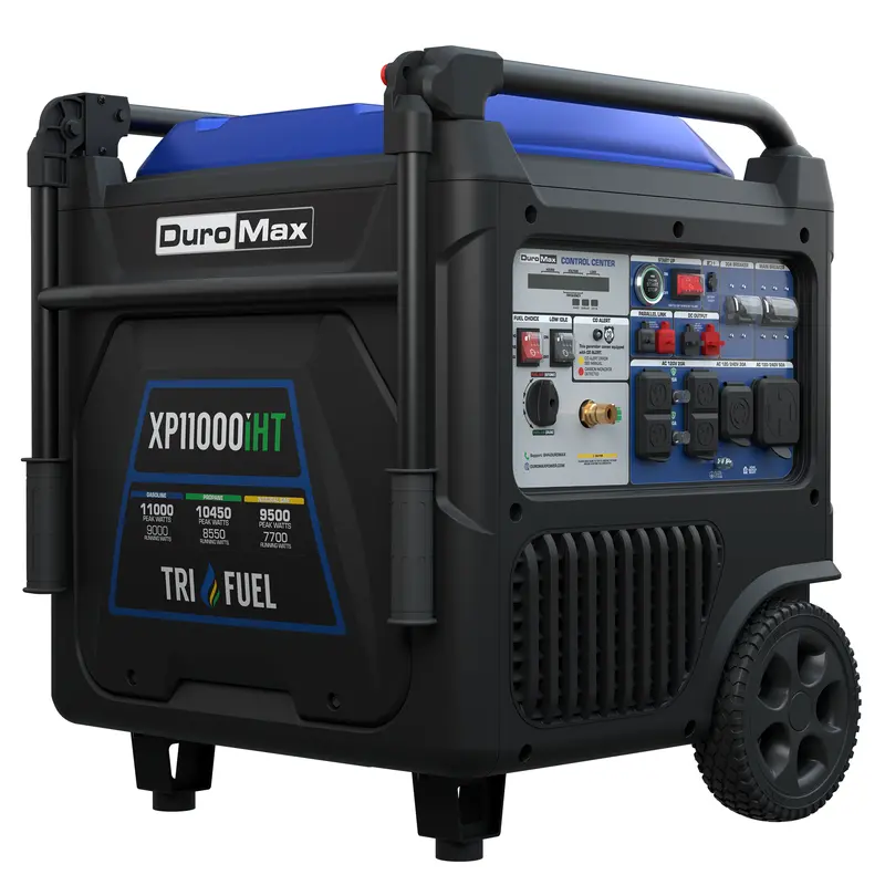 Duromax Xp11000iht 11,000 Watt Portable Tri Fuel Inverter Generator - Quiet, Low Thd 1