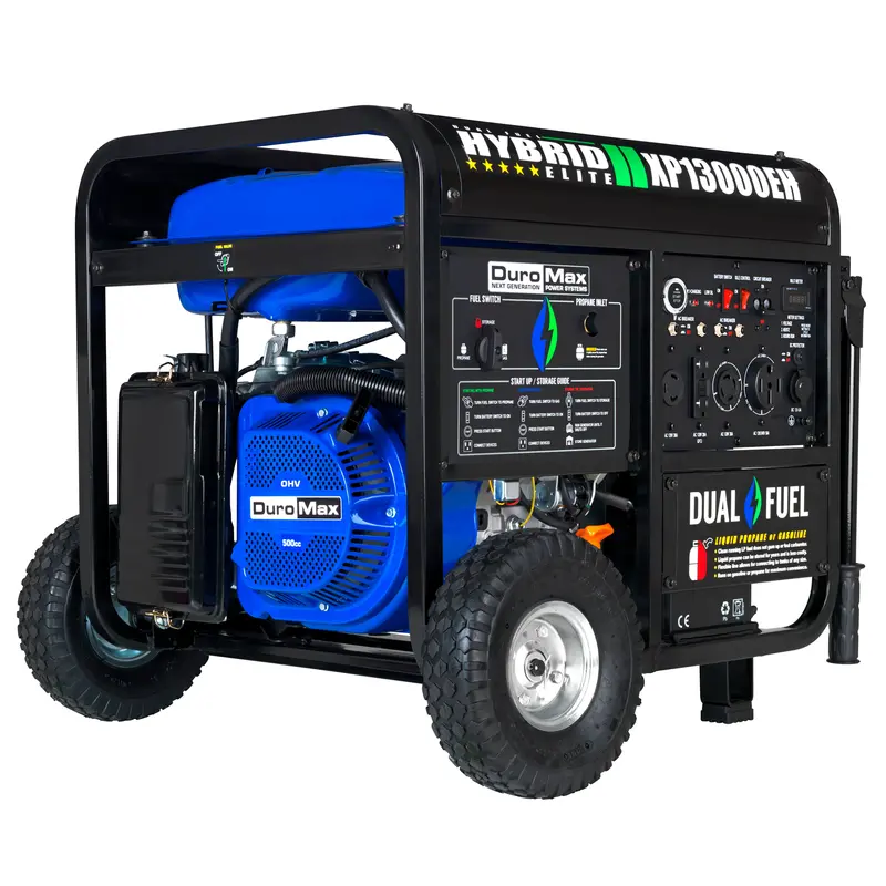 Duromax Xp13000eh 13,000 Watt Portable Dual Fuel Gas Propane Generator 1