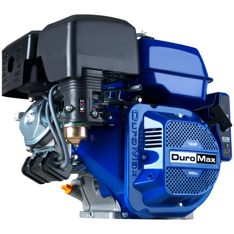 Duromax Xp18hpe 439Cc 3600 Rpm 1" Electric Start Horizontal Gas Powered Engine 1