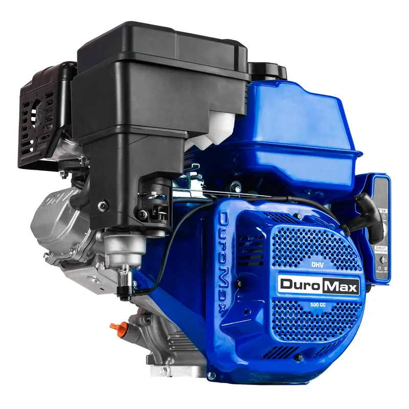 Duromax Xp20hpe 500Cc 1-Inch Shaft Recoil/Electric Start Gasoline Engine 1
