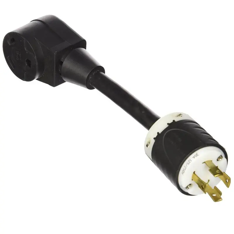 Duromax Xp3030rv 42646 30 To 30-Amp Rv Adapter (For All Standard 30A Rv's) 1