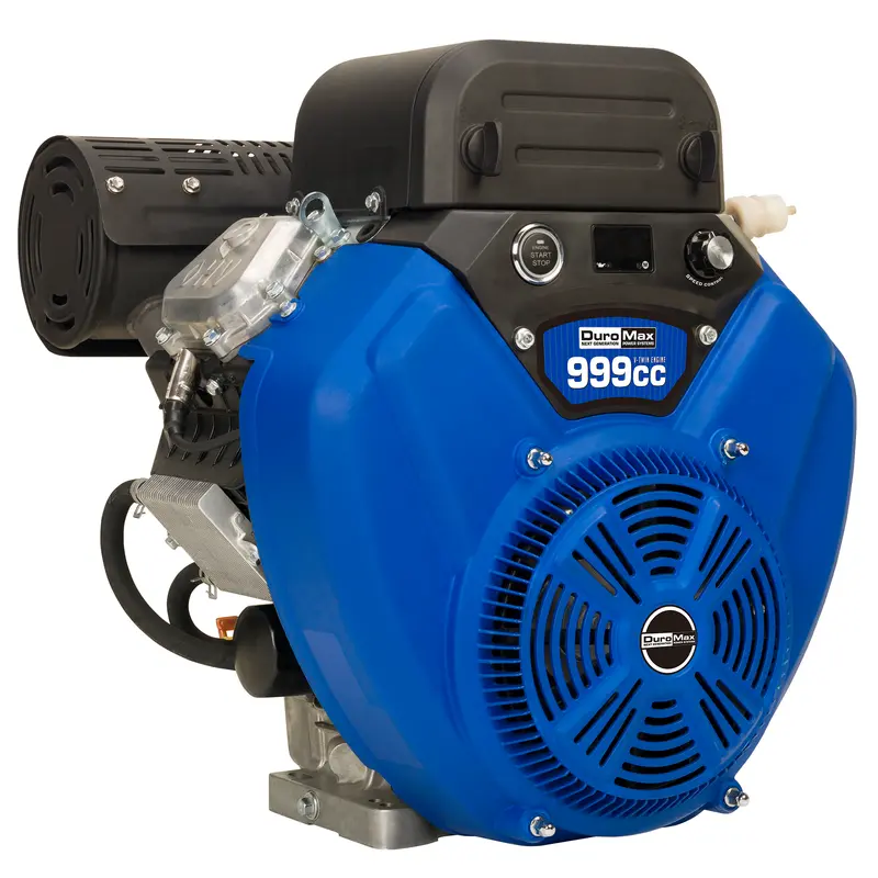 Duromax Xp35hpe 999Cc 1-7/16-Inch Gas Multi-Purpose Horizontal Shaft Push Button Electric Start Engine 1