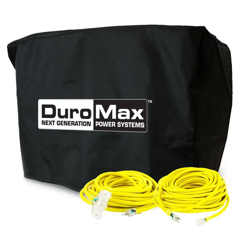 Duromax Xp4000-Dxkit 25-Foot Extension Power Cord Kit W/ Generator Cover 1