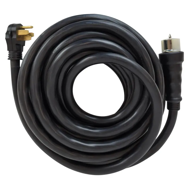 Duromax Xp5050gc 50-Amp 50-Foot 6-Gauge 14-50 Cs6364 Heavy Duty Generator Power Cord For Home Power Backup, Black 1