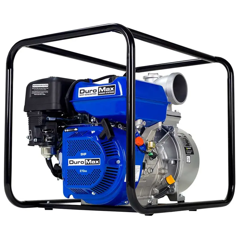 Duromax Xp904wp 427-Gpm 4" Gasoline Engine Portable Water Pump 1