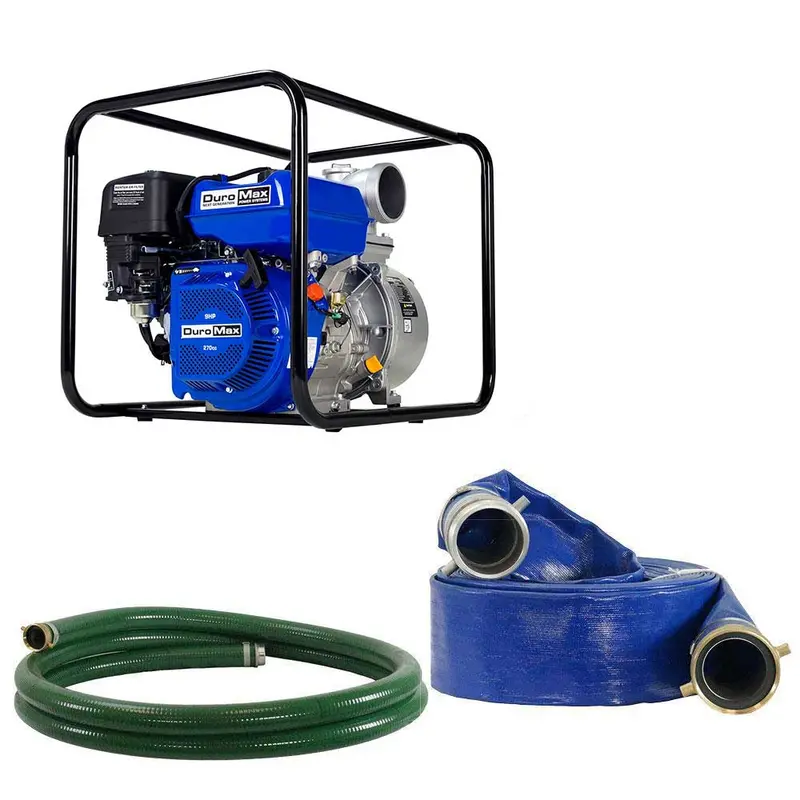 Duromax Xp904wp-Shk 270Cc 427 Gpm 4" Gas Engine Water Pump Kit 1