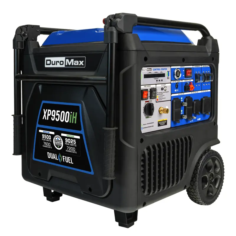 Duromax Xp9500ih 9,500 Watt Portable Dual Fuel Inverter Generator - Quiet, Low Thd 1