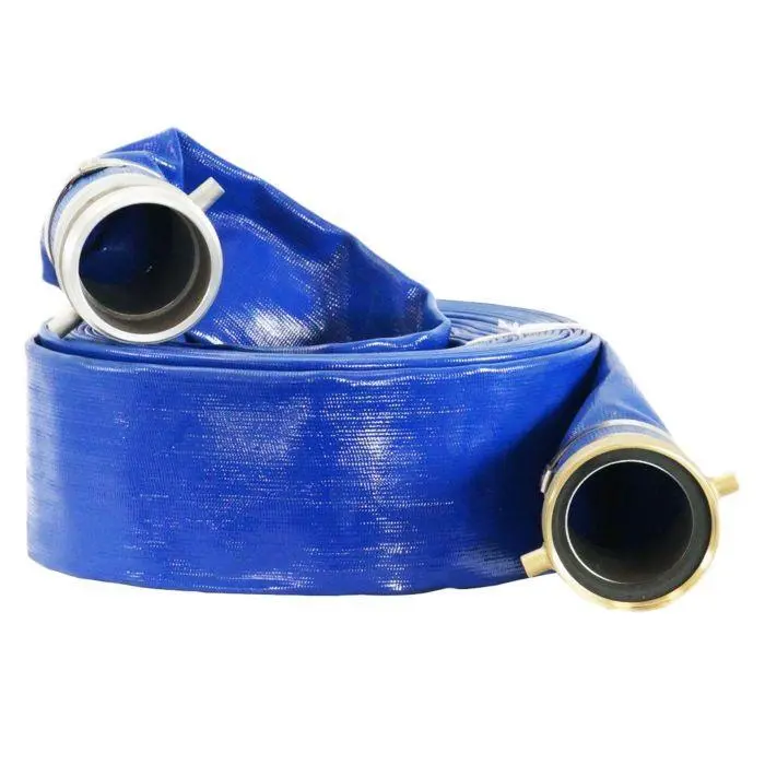 Duromax Xph0450d 4'' X 50 Ft Discharge Evacuation Hose Water Pump - Npt Camlock 1