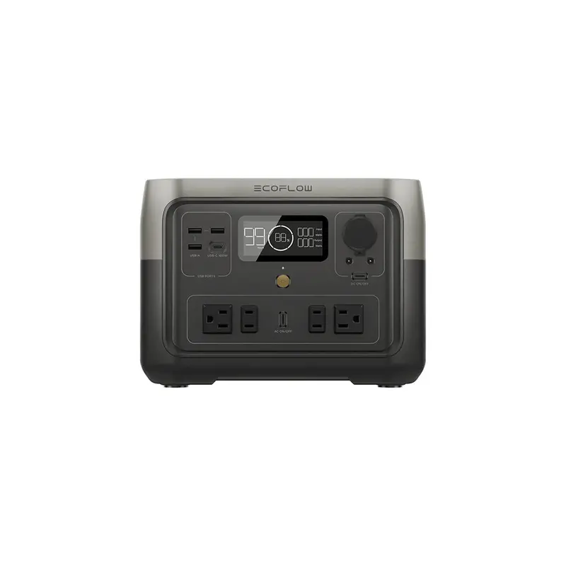 Ecoflow Zmr610-B-Us 512 Wh River 2 Max Lifepo4 Portable Power Station 1