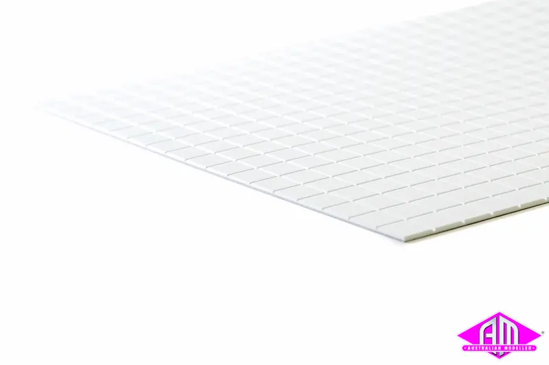 Eg4506 - Styrene Square Tile - 1/3" 1