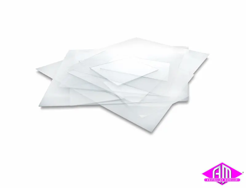 Eg9005 - Styrene Sheets - Clear - 0.005 (3Pc) 1