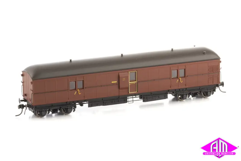 Eho Express Brake Van 1950/60'S Eho 627 Masonite Sides, Weathered Roof 1