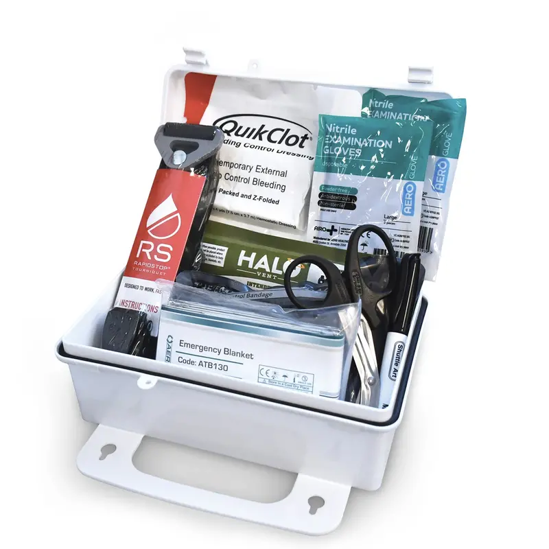 Emergency Bleed Control Kit With Tourniquet – Rapidstop Stop The Bleed Case (Rsk500e) 1