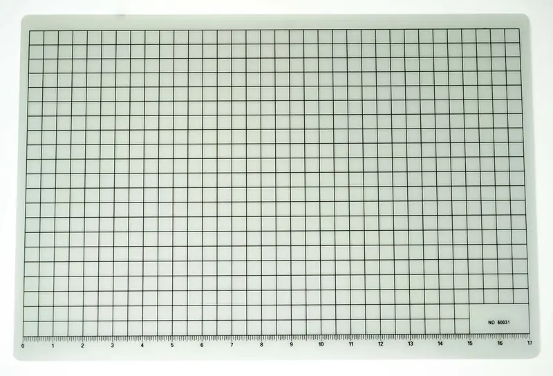 Excel - Exl60031 - Self Healing Cutting Mat - 12"X18" - Clear 1