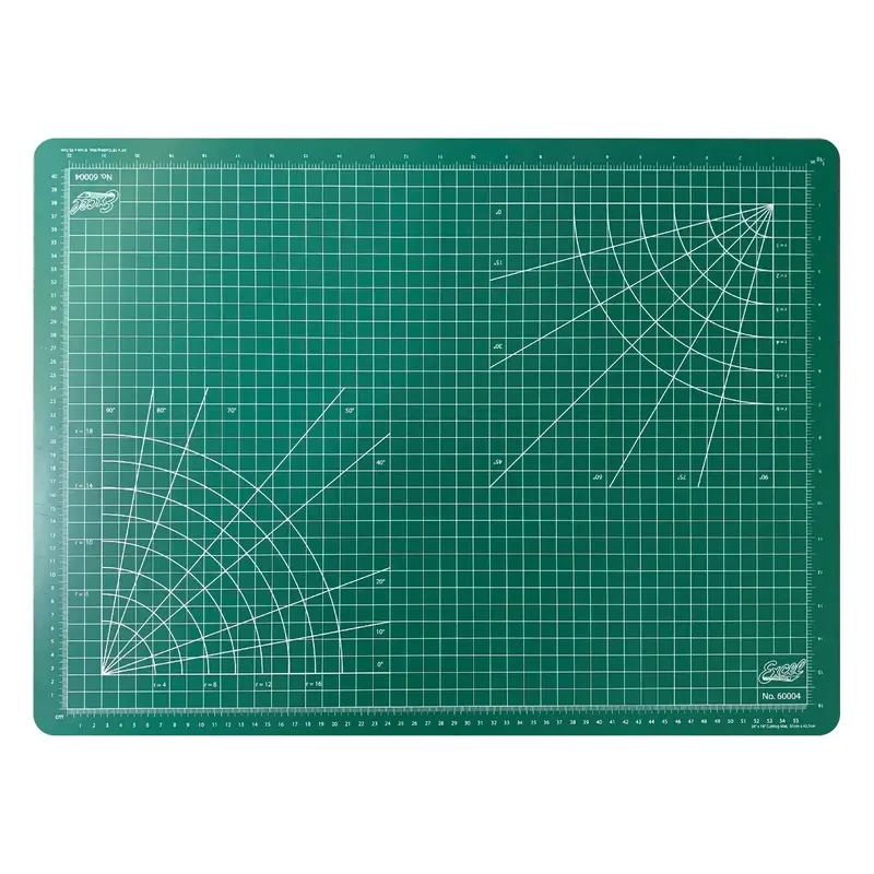 Excel - Exl60032 - 18" X 24" Cutting Mat - Clear 1