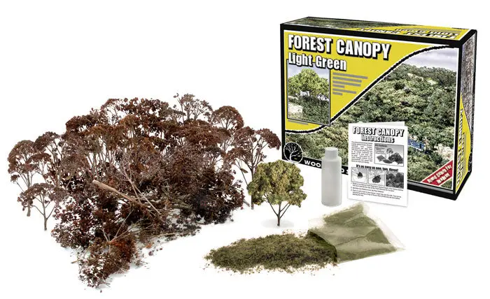 F1660 - Forest Canopy - Light Green 1