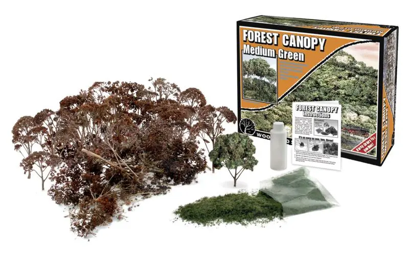 F1661 - Forest Canopy - Medium Green 1