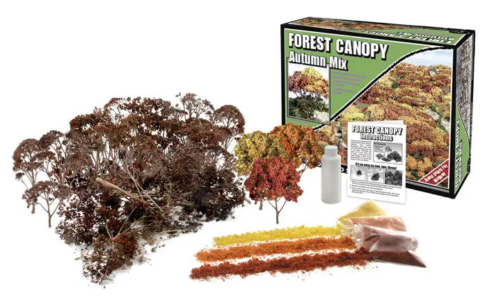 F1663 - Forest Canopy - Autumn Mix 1