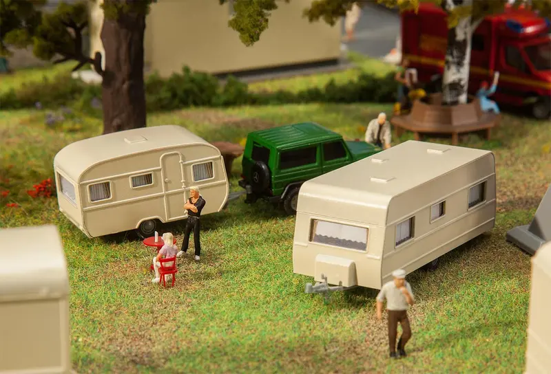 Faller - 140483 - Set Of Caravans (Ho Scale) 1