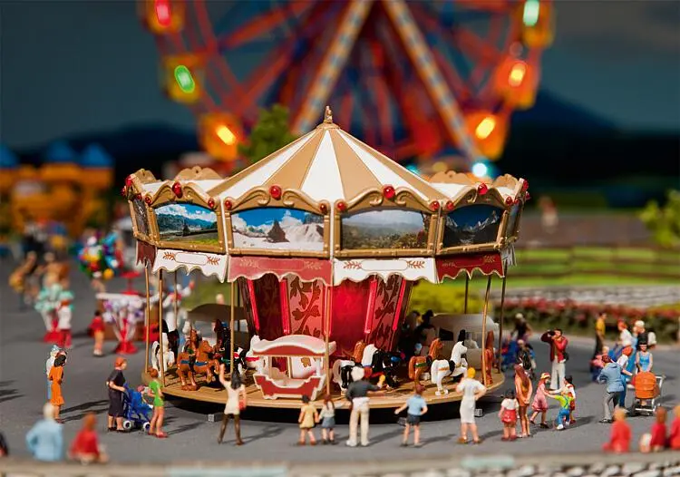 Faller - 272-140316 - Children’S Merry-Go-Round Kit (Ho Scale) 1