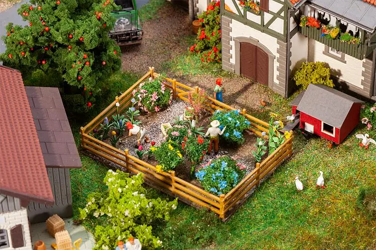 Faller - 272-181276 - Pleasure Garden With Flowers And Bushes (Ho Scale) 1