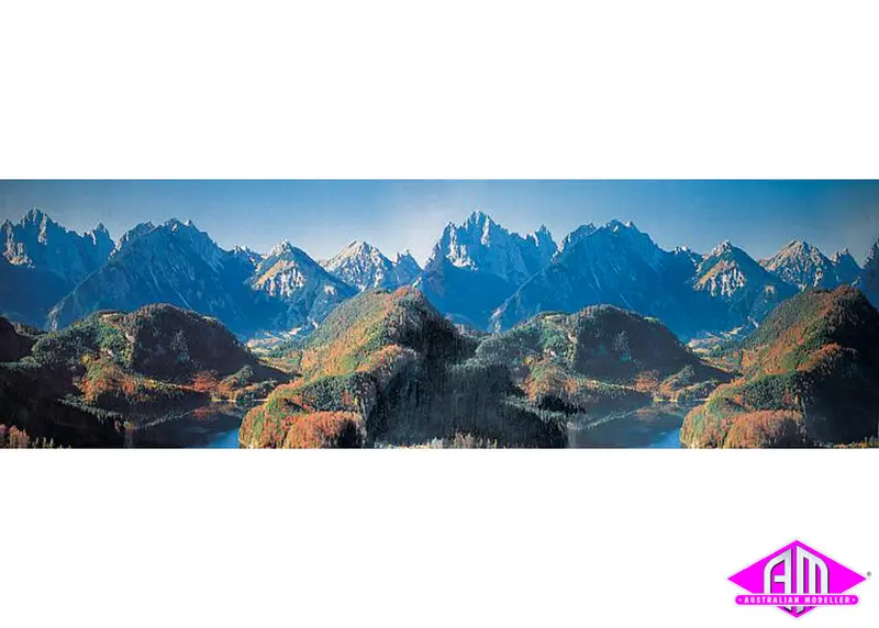 Faller - Fal-180512 - Background Neuschwanstein 3200 X 970Mm (Ho Scale) 1