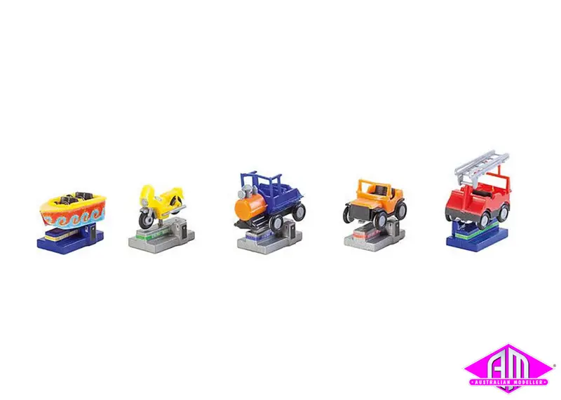 Faller - Fal-180608 - Kiddie Rides (Ho Scale) 1