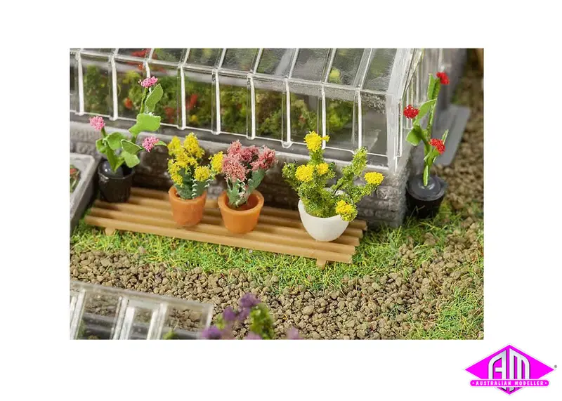 Faller - Fal-181270 - Potted Plants 6Pc (Ho Scale) 1