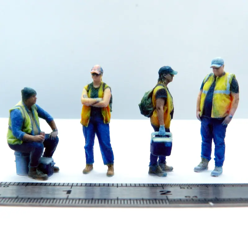 Figures - We3d-Al2ho - American Loco Crew 2 (Ho Scale) 1