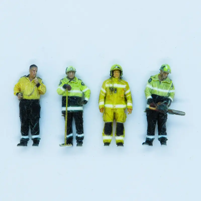 Figures – We3d-Ff1n - Firefighters 1 (N Scale) 1