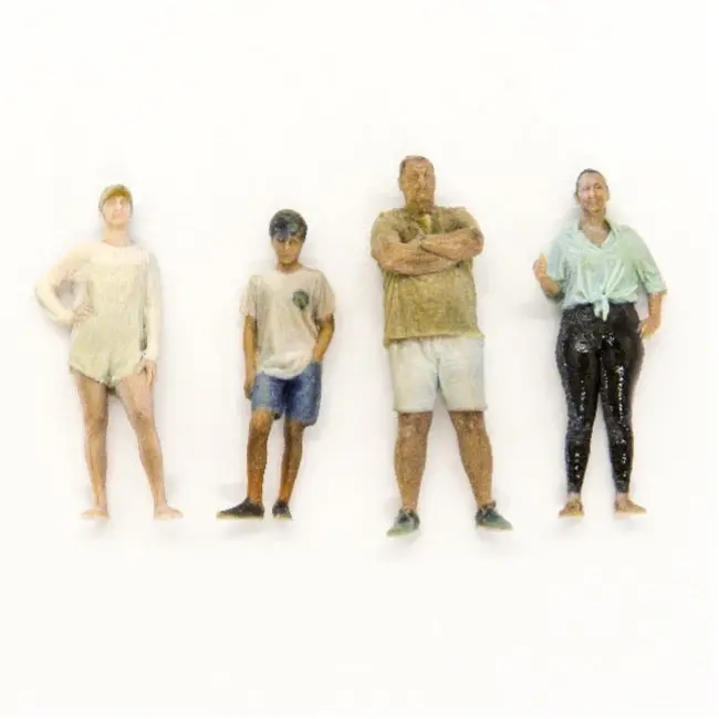 Figures - We3d-Sf1n - Summer Figures 1 (N Scale) 1