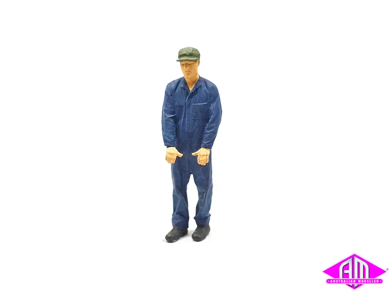 Fireman Leaning 3650 Gallon Tender (7Mm Scale) 1