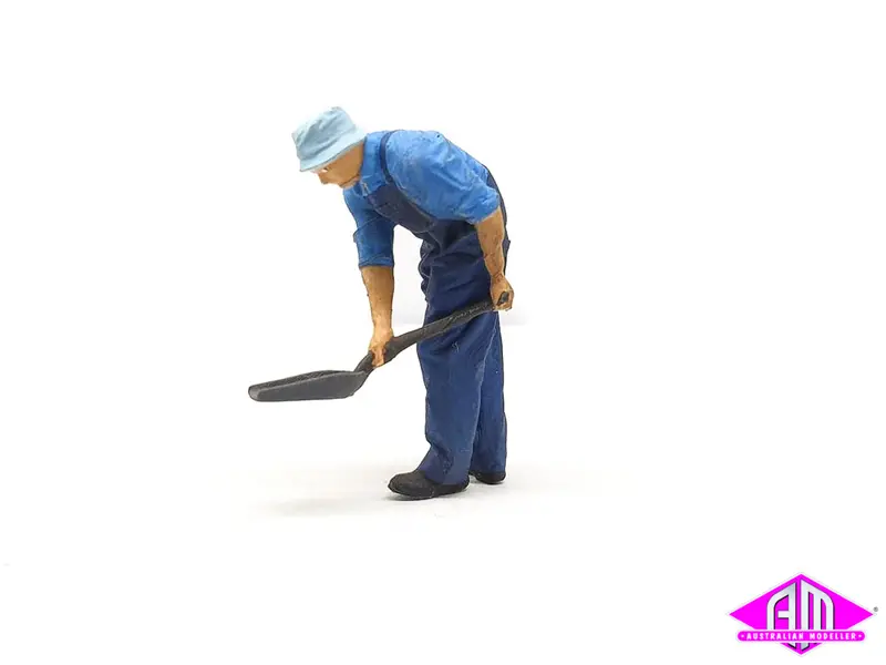 Fireman Shovelling A Ho 1