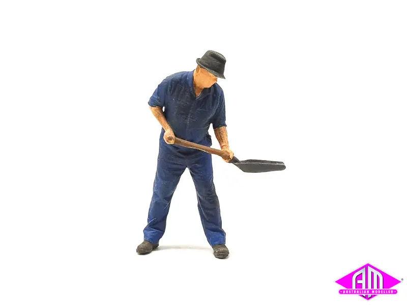 Fireman Shovelling B 3650 Gal & Baldwin Tenders (7Mm Scale) 1