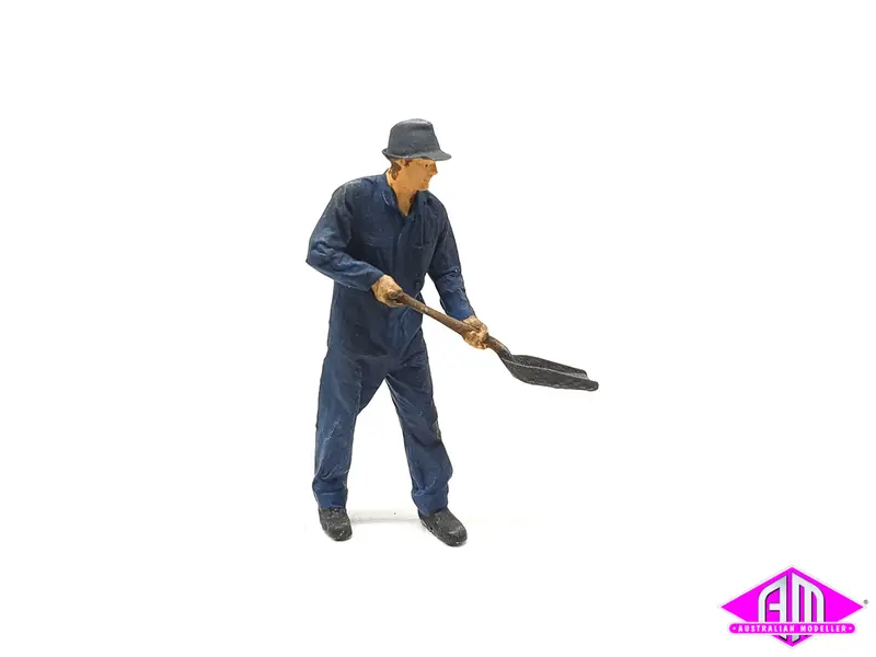 Fireman Shovelling D (7Mm Scale) 1