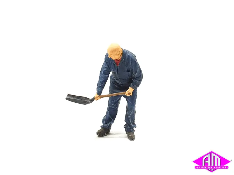 Fireman Shovelling E (7Mm Scale) 1