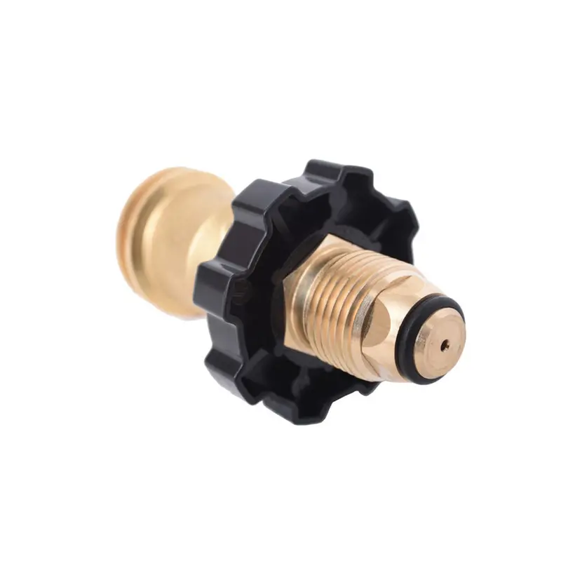 Flame King Pol01jt002 Brass Pol To Qcc1 Type 1 Female Connection Adapter 1
