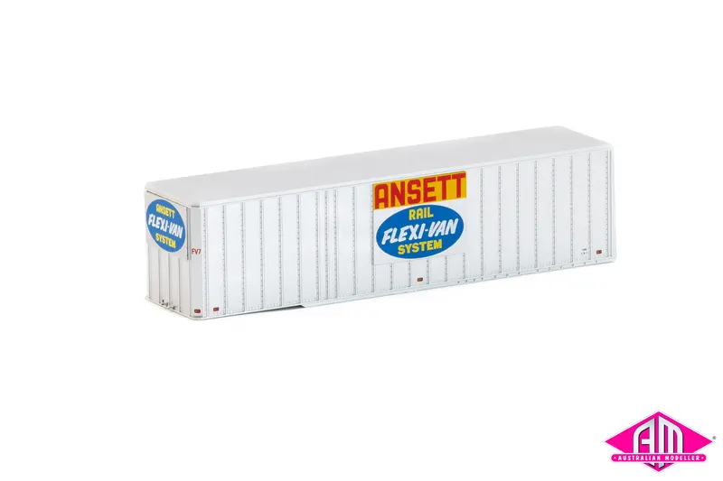 Flexi-Van Trailer, Ansett Rail Flexi-Van System Bv-2 - Twin Pack, Tra-8 1
