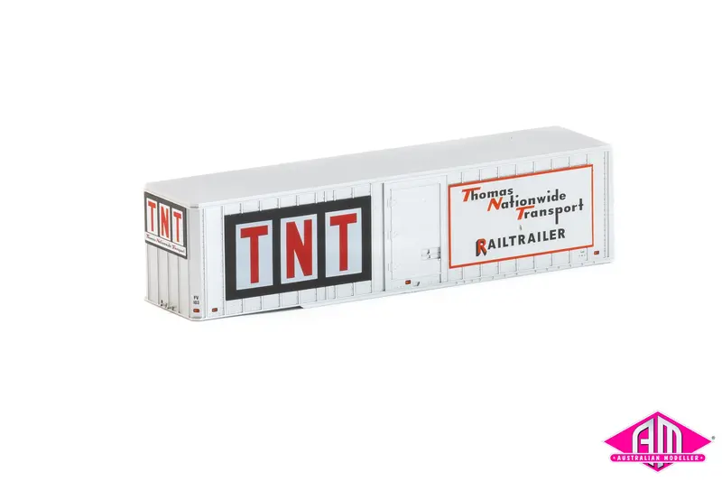 Flexi-Van Trailer, Tnt Nationwide Railtrailer Bv-1 - Twin Pack, Tra-2 1