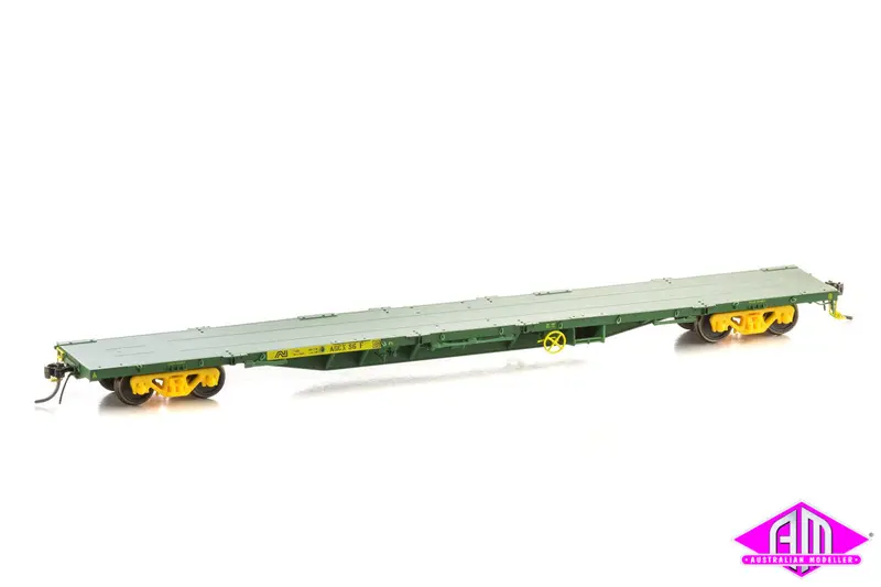 Fqx 63' Container Wagon Aqcx Australian National Pack D (3 Pack) 1