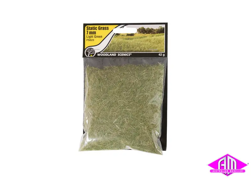 Fs623 - Static Grass - Light Green 7Mm 1