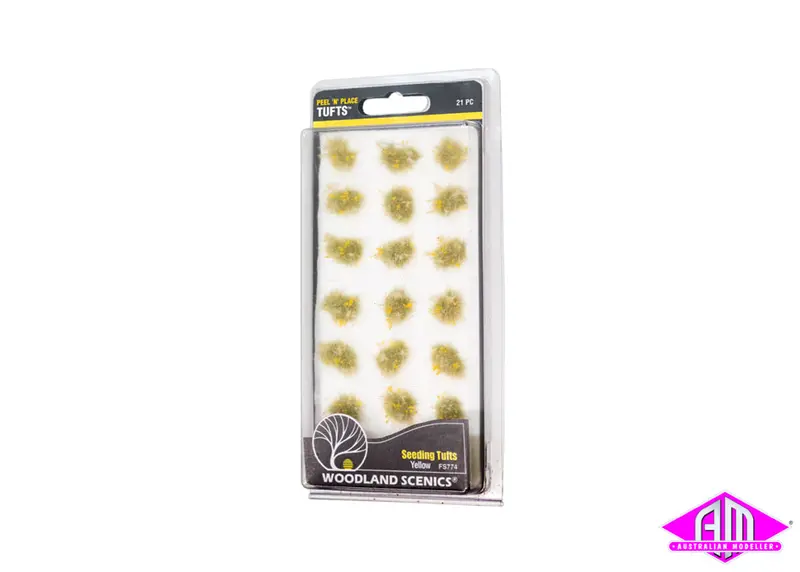Fs774 - Peel N Place Tufts - Seeding Tufts - Yellow 1